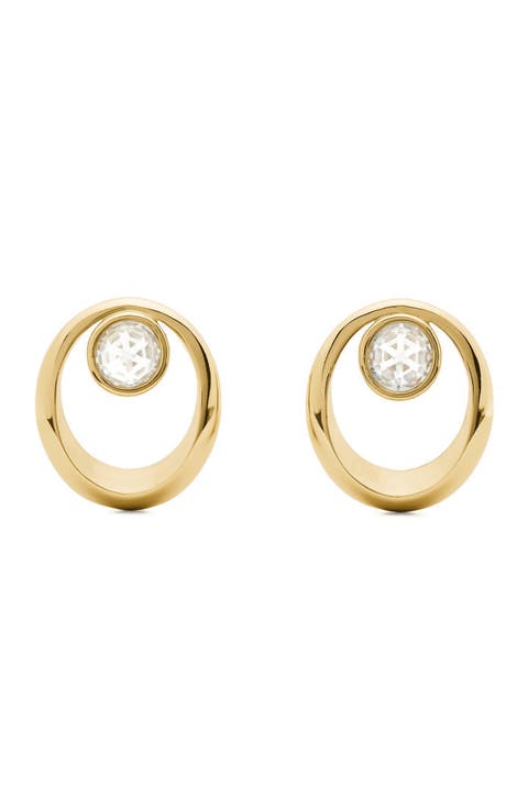 Bold Brilliance Cubic Zirconia Drop Earrings