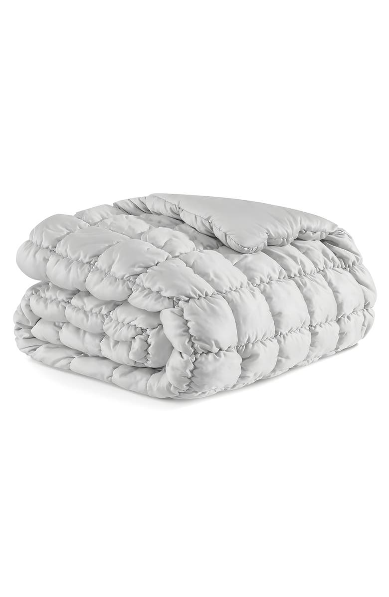 Sunday Citizen Silky Puff Squares Comforter, Main, color, 