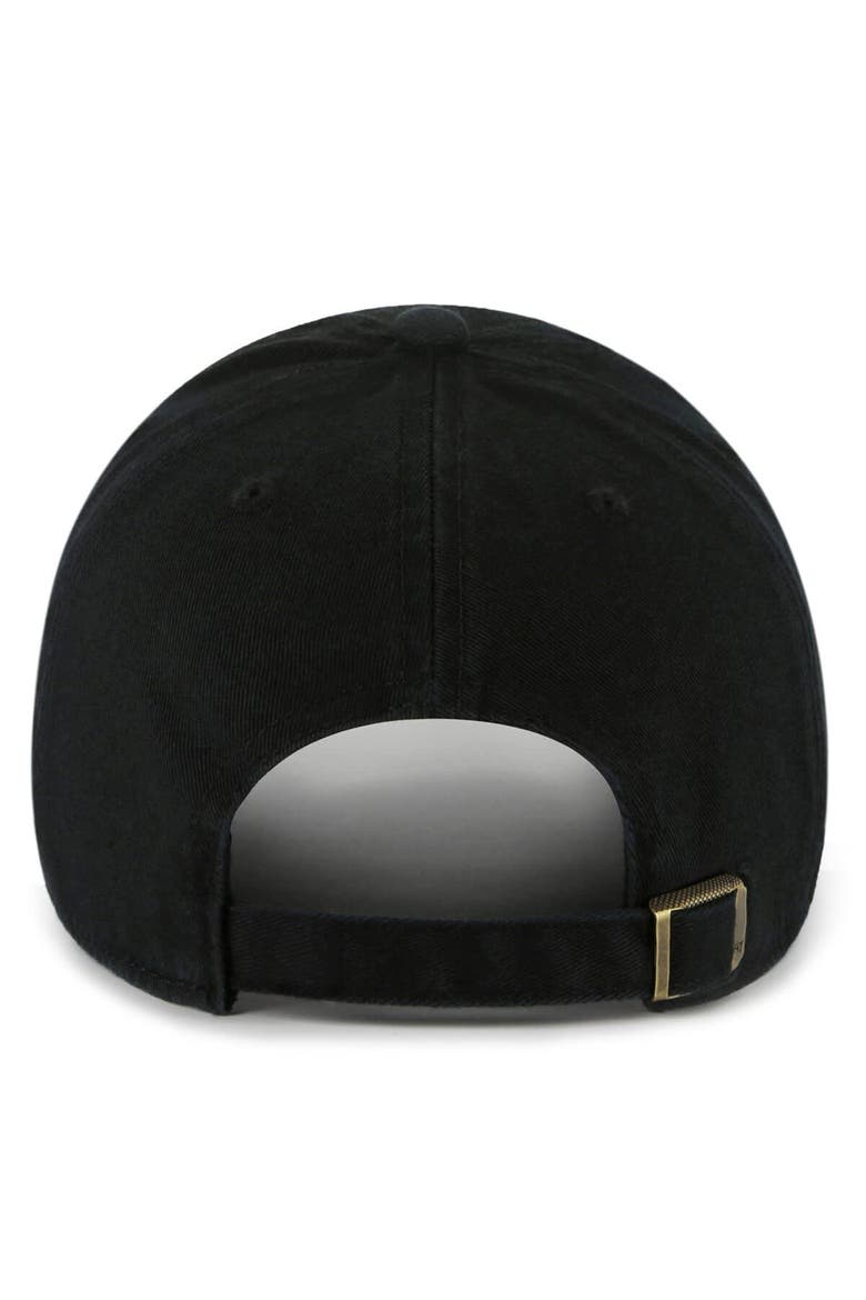 Men's '47 Black Arizona State Sun Devils Vault Clean Up Adjustable Hat, Alternate, color, Black