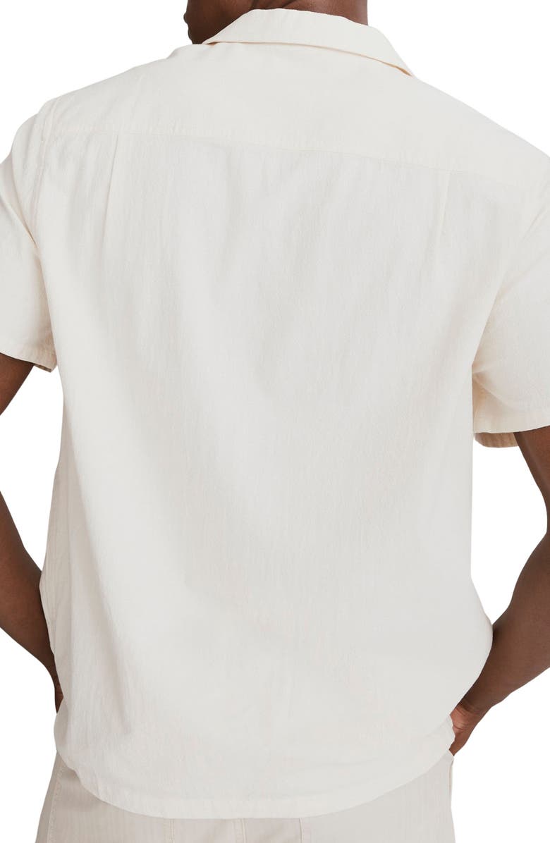 Madewell Embroidered Easy Fit Button-Up Shirt, Alternate, color, 