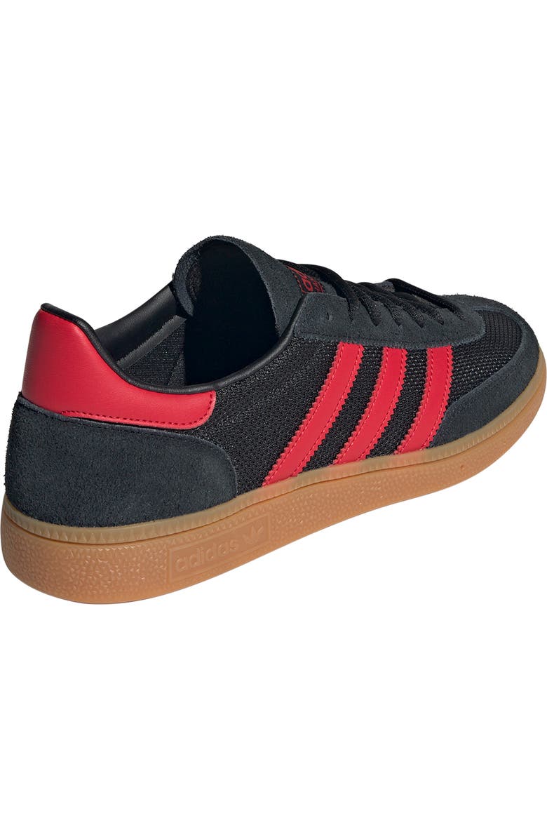 adidas Gender Inclusive Handball Spezial Sneaker, Alternate, color, Black/ Better Scarlet/ Gum