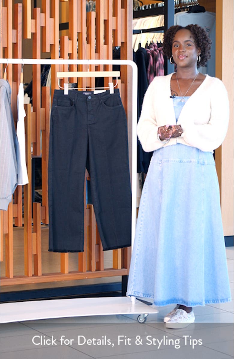 Coco High Waist Crop Wide Leg Jeans, sales video thumbnail