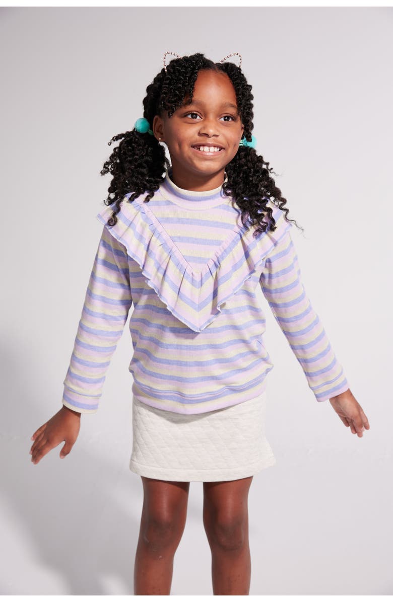 BISBY Kids' Quilted Mini Skirt, Alternate, color, 