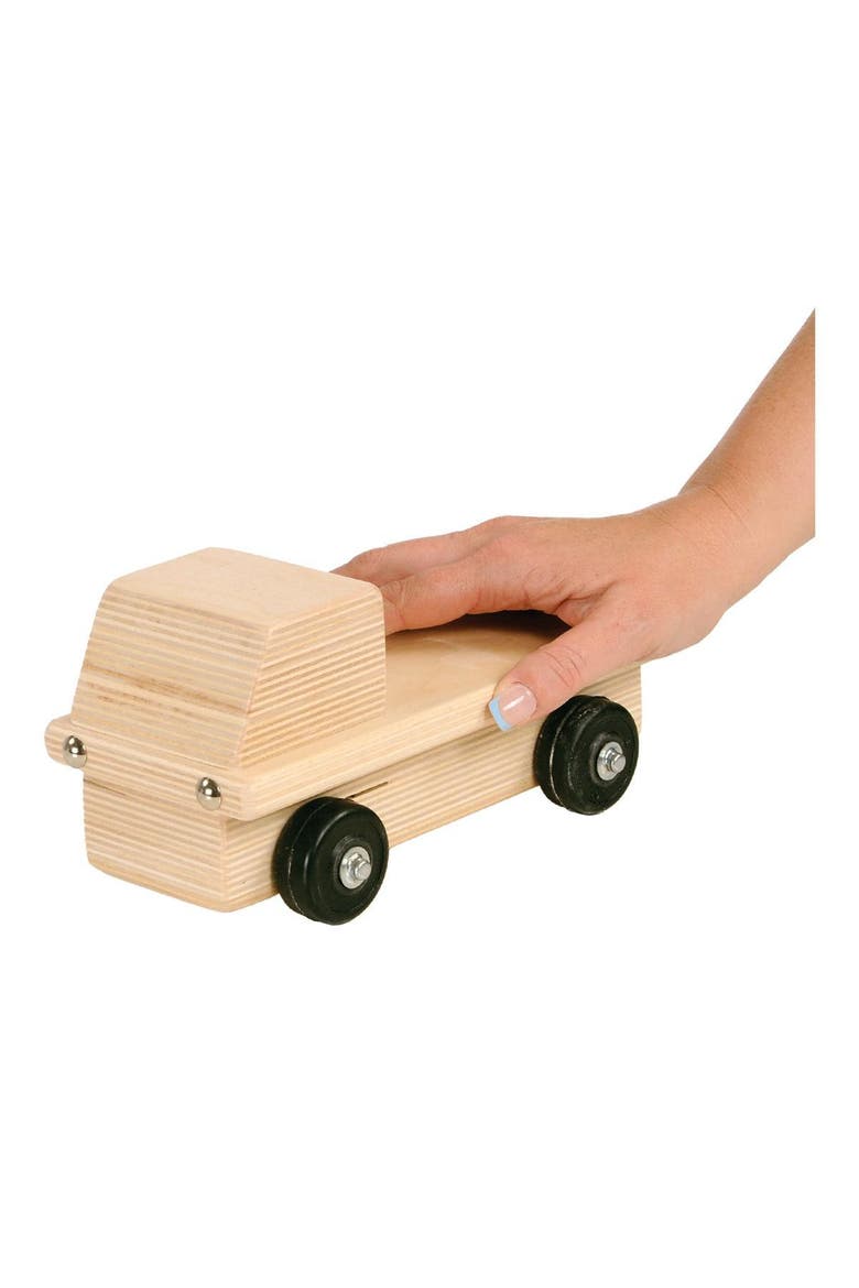 Wooden Flatbed Truck, Alternate, color, Multicolor