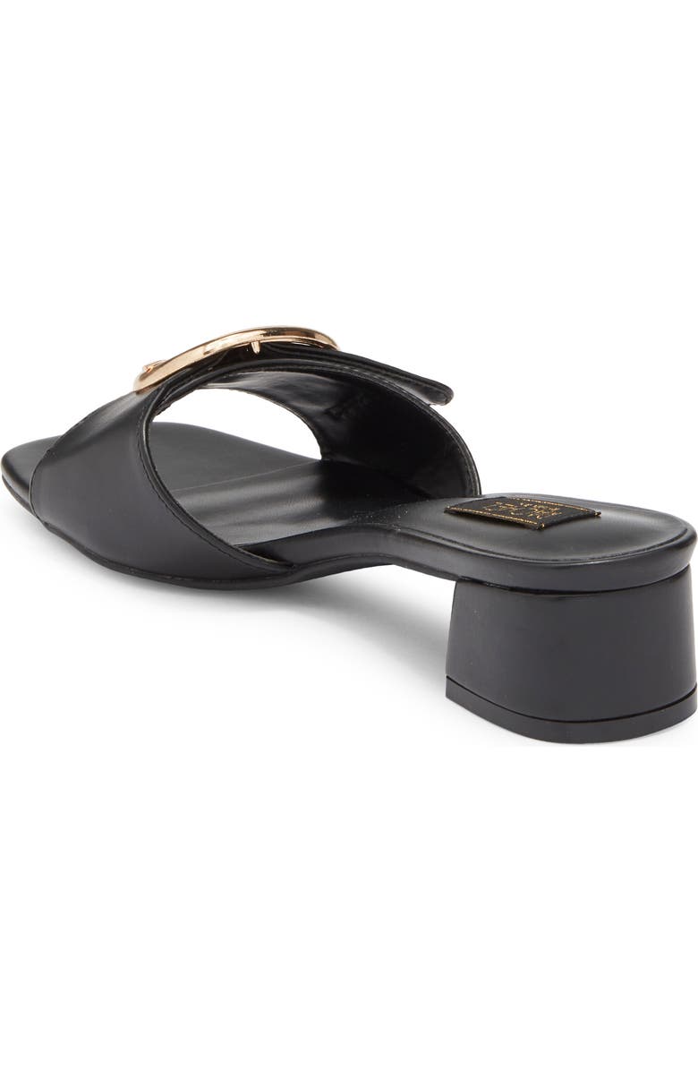 RACHEL Rachel Roy Sarah Block Heel Slide Sandal, Alternate, color, Black