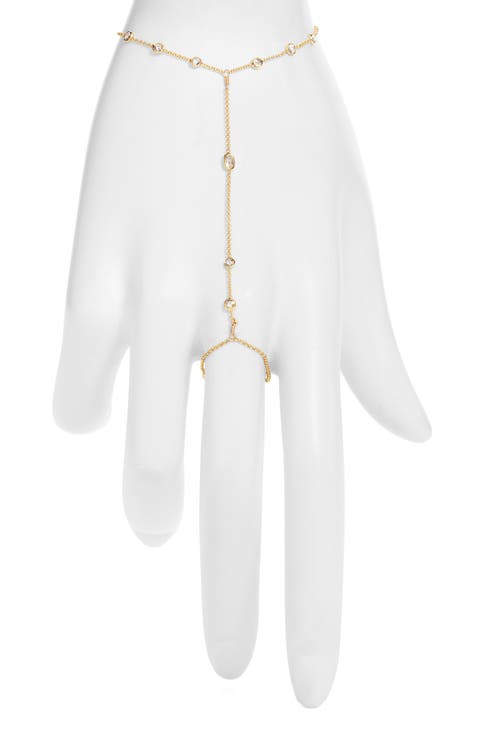 Rain Drop Station Hand Chain