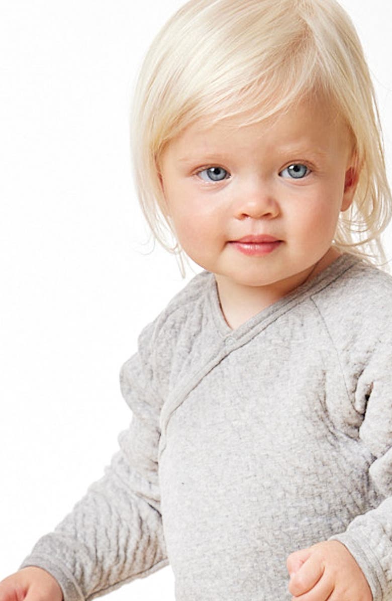 HONEST BABY 6-Piece Take Me Home Organic Cotton Gift Set, Alternate, color, Twinkle Star White/ Sage