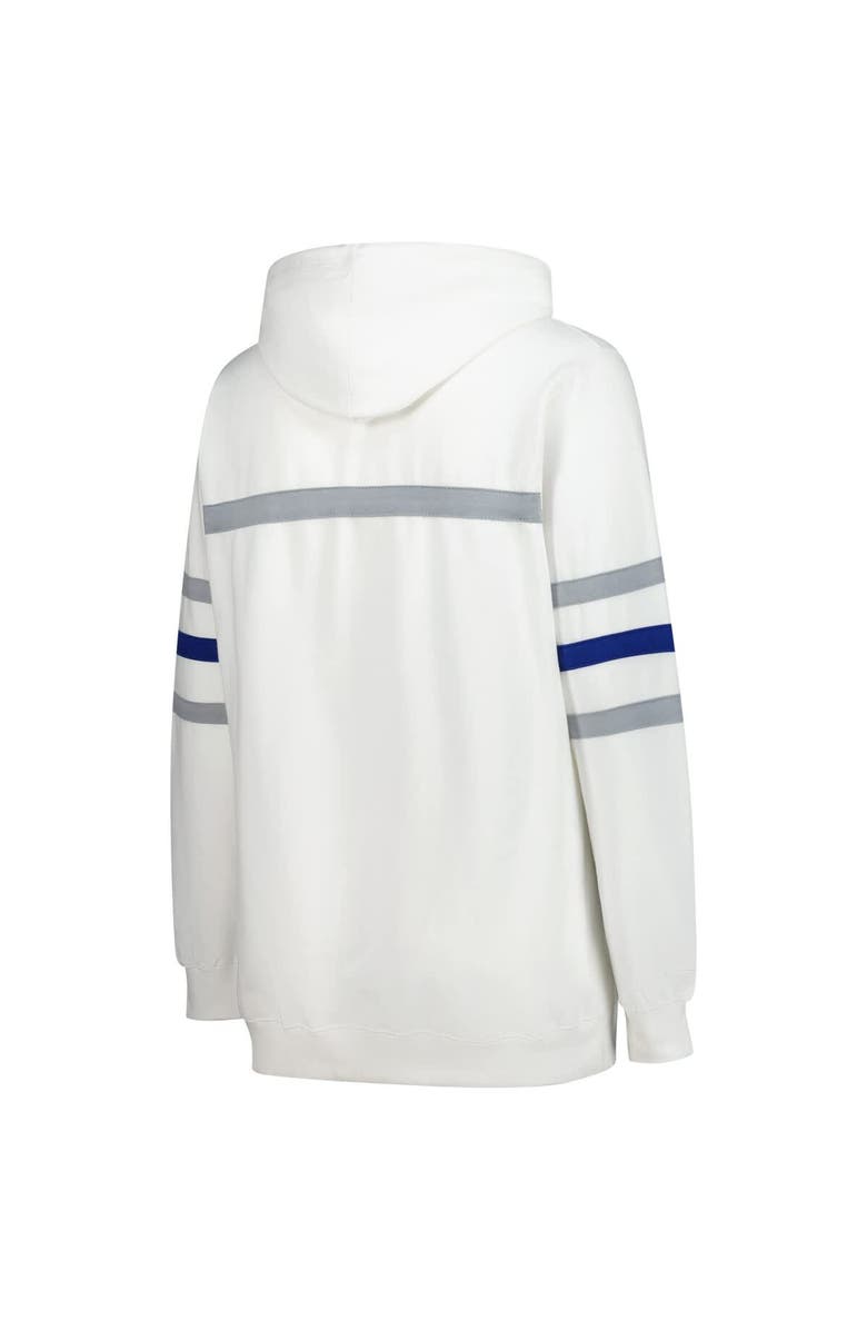 Mitchell & Ness Women's Mitchell & Ness White Buffalo Bills Plus Size Head Coach Throwback Pullover Hoodie, Alternate, color, White