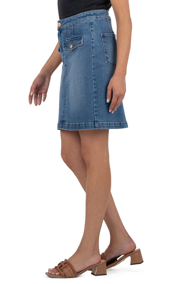 KUT from the Kloth Rosetta Denim Pencil Skirt, Alternate, color, 