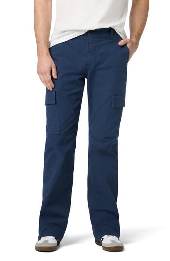 Hudson Jeans Kick Flare Cargo Pants In Blue