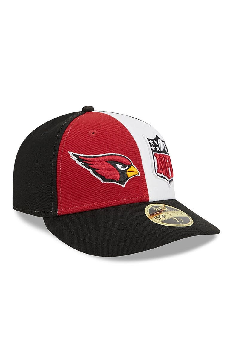 Men's New Era  Cardinal/Black Arizona Cardinals 2023 Sideline Low Profile 59FIFTY Fitted Hat, Main, color, Cardinal