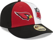 New Era Men's New Era Cardinal/Black Arizona Cardinals 2023 Sideline Low Profile 59FIFTY Fitted Hat