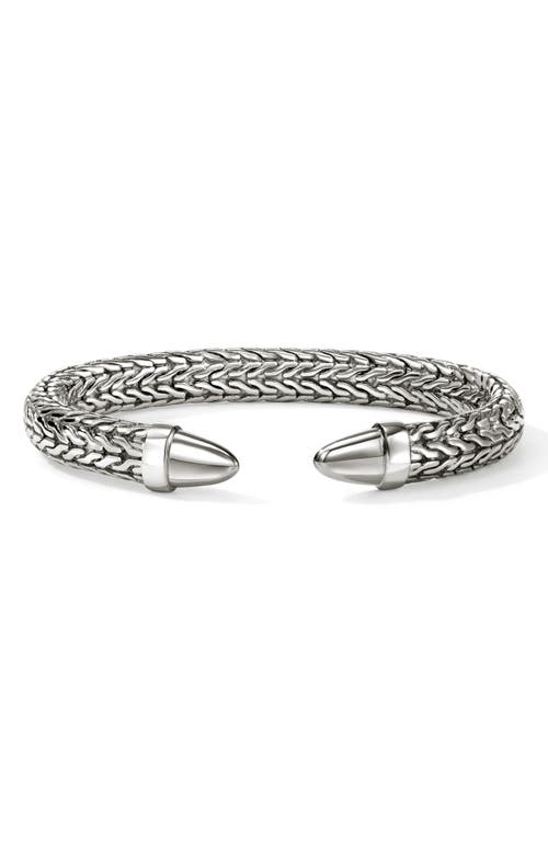 John Hardy Spear 50 Flex Cuff In Silver