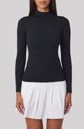 Williams Athletic Club Noelle Performance Mock Neck Top