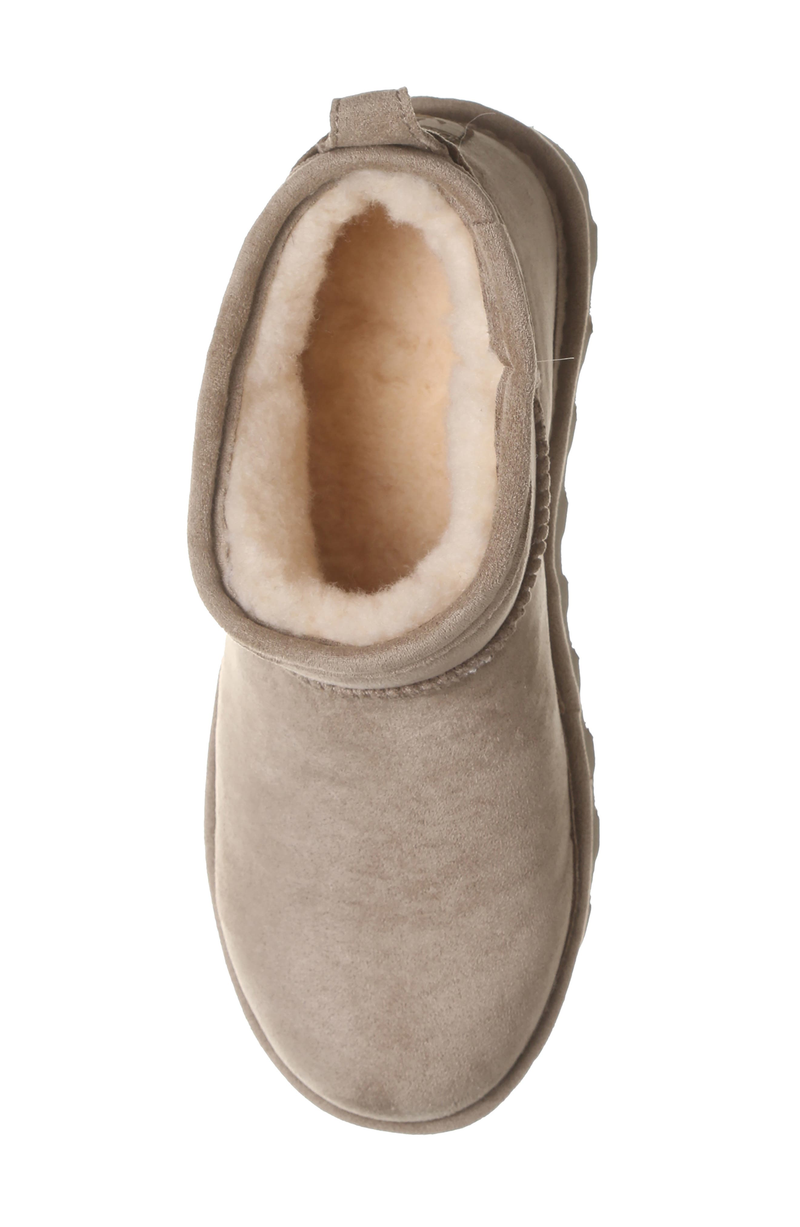 BEARPAW Shorty Bootie, Alternate, color, Mushroom