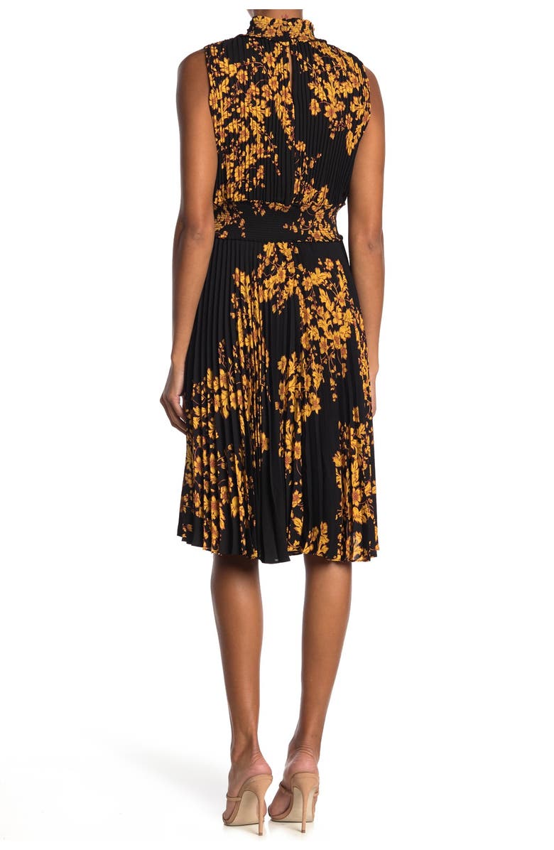 NANETTE NANETTE FOOTWR Smock Neck Pleated Midi Dress, Alternate, color, 