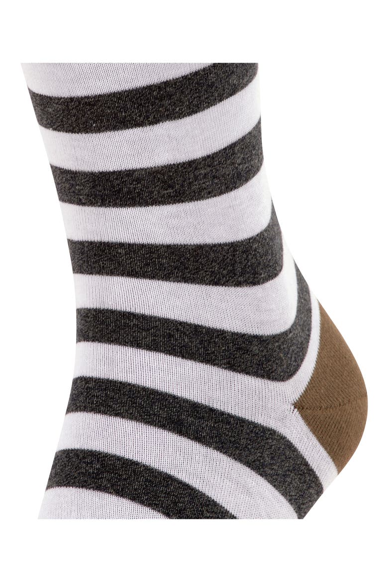 Sensitive Mapped Line Crew Socks, Alternate, color, PEBBLE