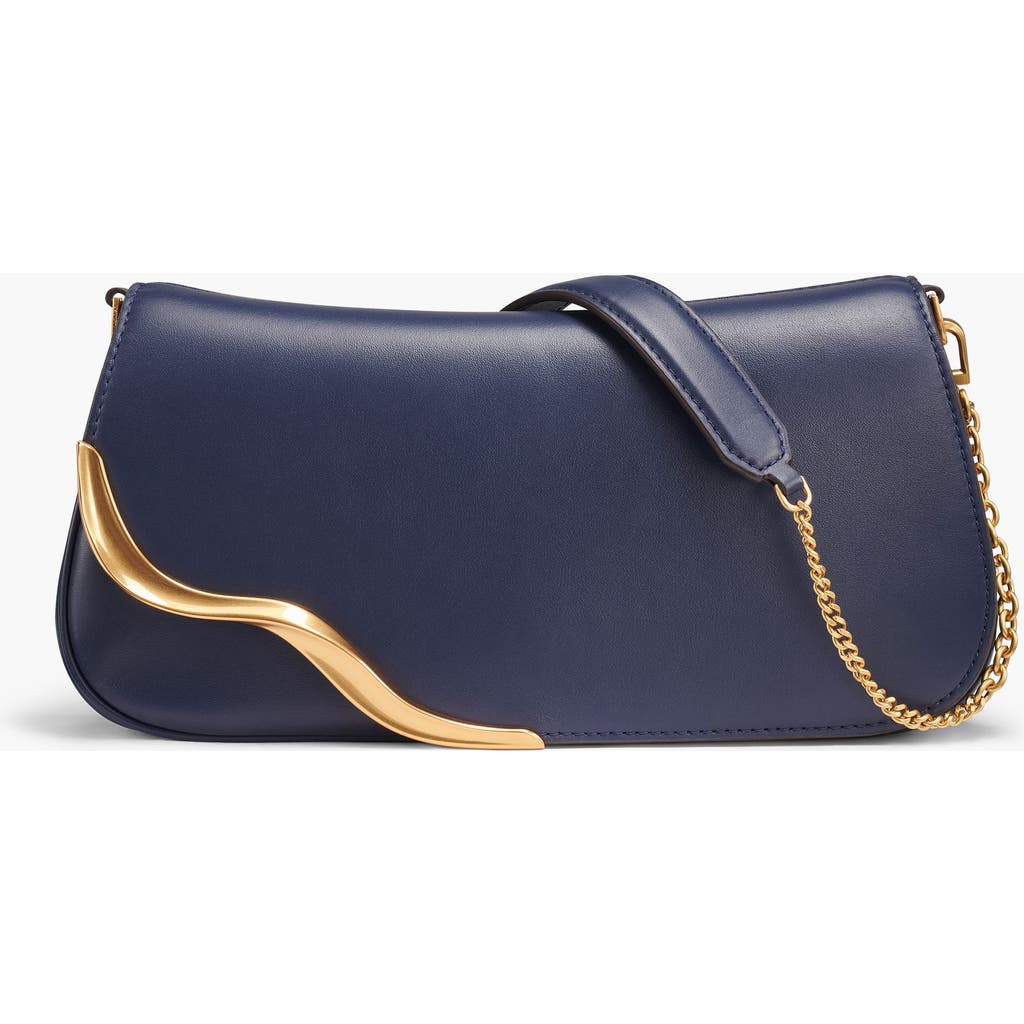 Donna Karan New York Malverne Convertible Clutch In Blue