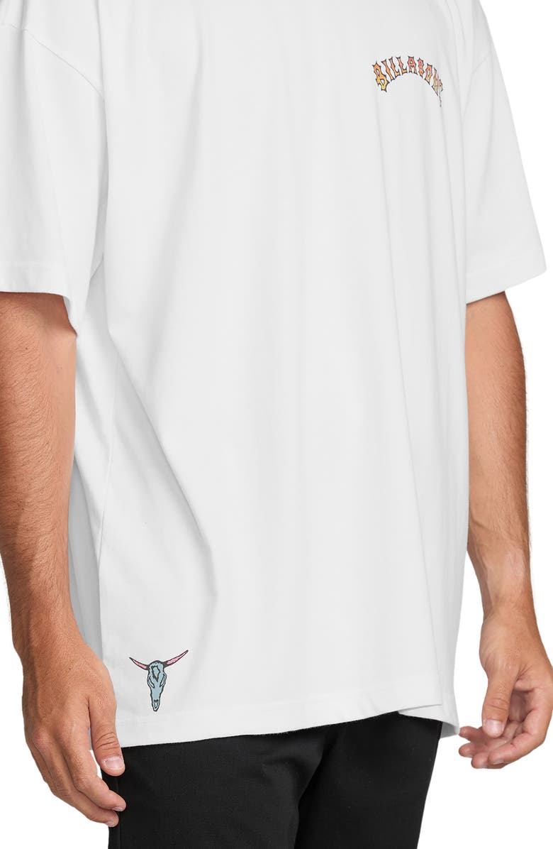 Billabong R U Down OG Short Sleeve Graphic T-Shirt, Alternate, color, White