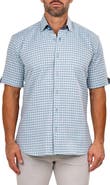 Maceoo Galileo Marthy Short Sleeve Cotton Button-Up Shirt