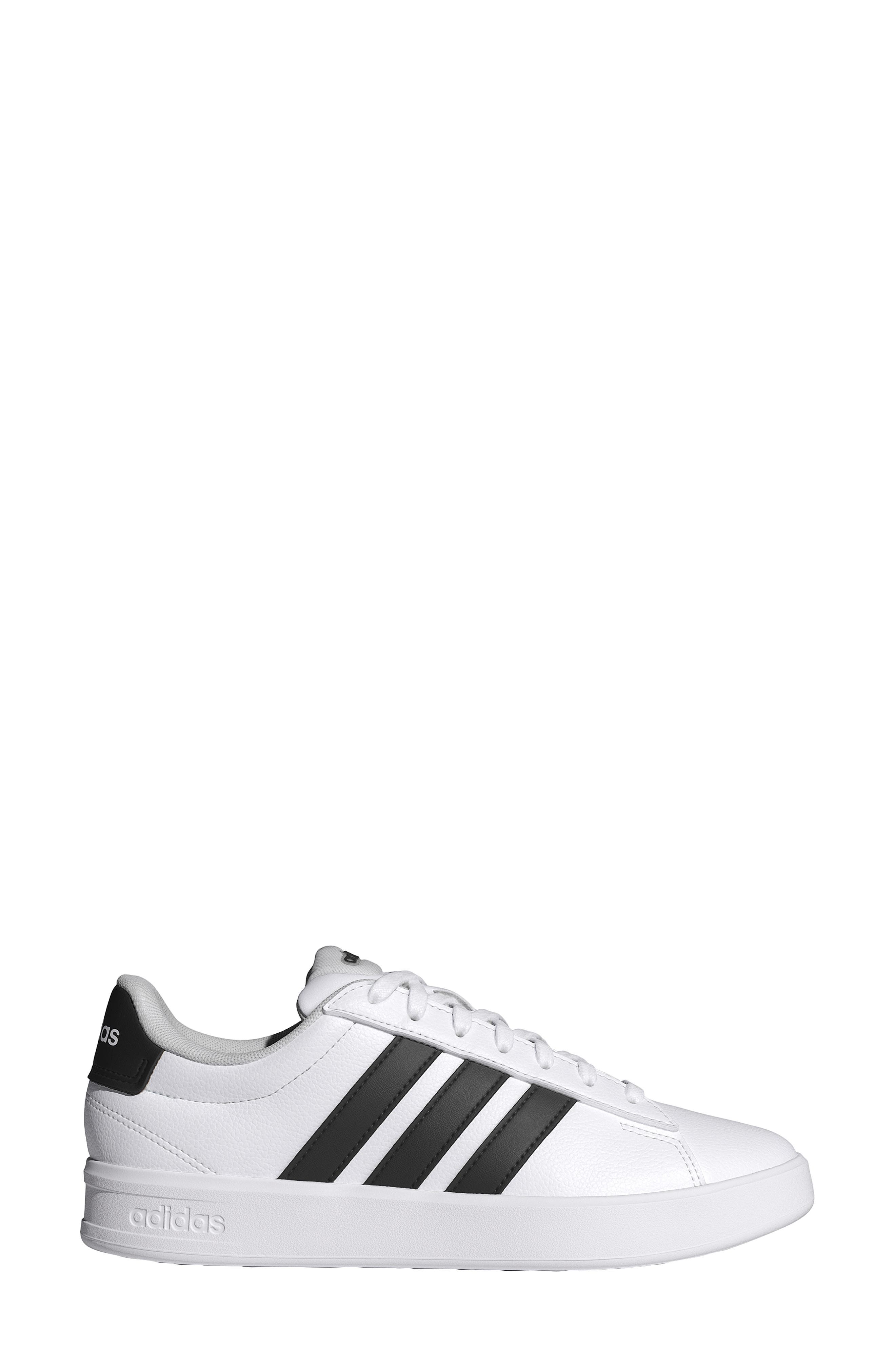 adidas Grand Court 3.0 Sneaker, Alternate, color, White/ Core Black/ White