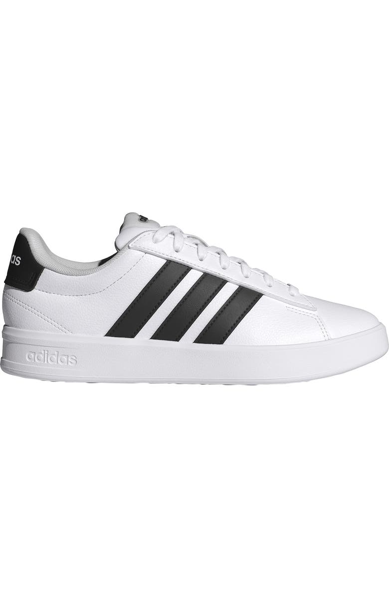 adidas Grand Court 3.0 Sneaker, Alternate, color, White/ Core Black/ White