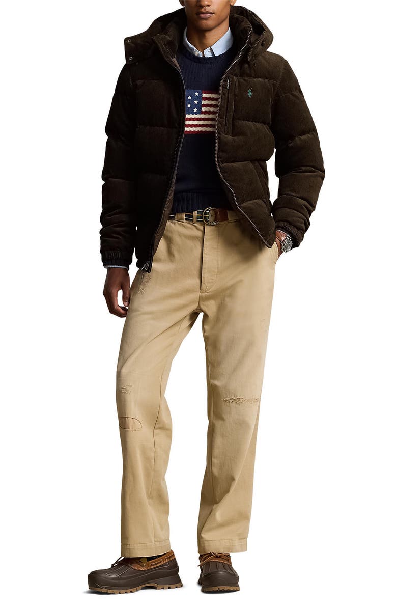 Polo Ralph Lauren El Cap Corduroy Jacket, Alternate, color, Dark Beech