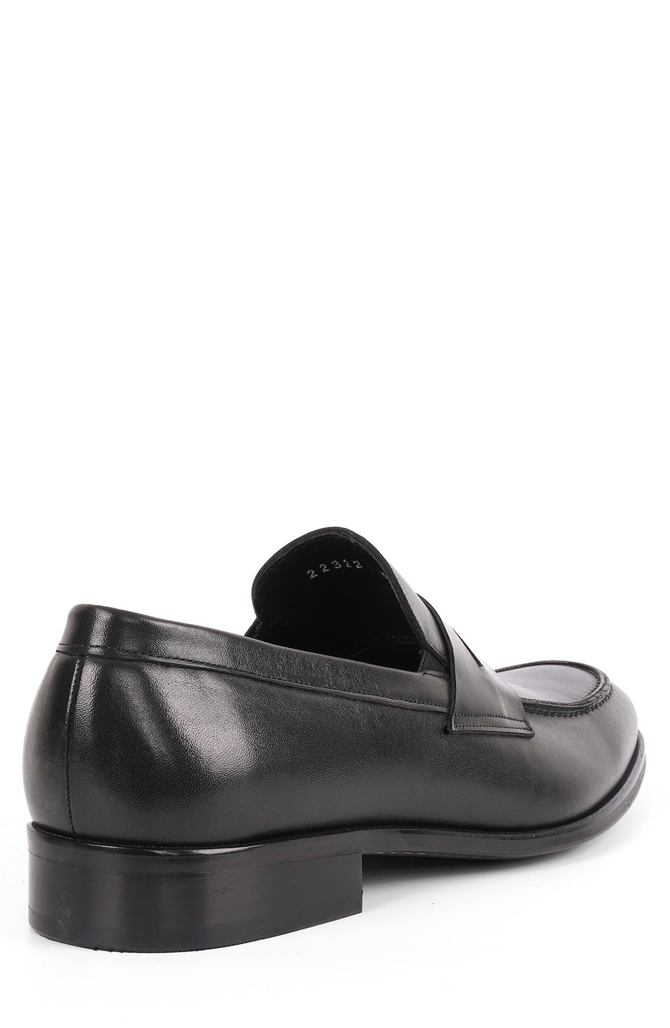 VELLAPAIS Roxton Penny Loafer, Alternate, color, Black
