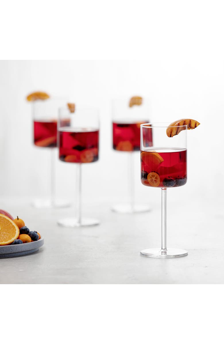Zwiesel Glass Schott Zwiesel Modo Set of 4 Red Wine Glasses, Alternate, color, Clear
