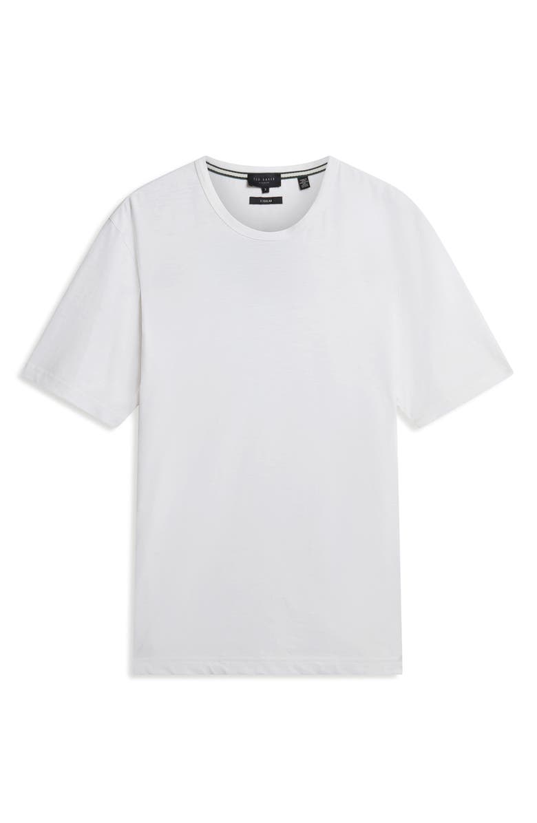 Ted Baker Bartol Cotton & Linen T-Shirt, Alternate, color, White