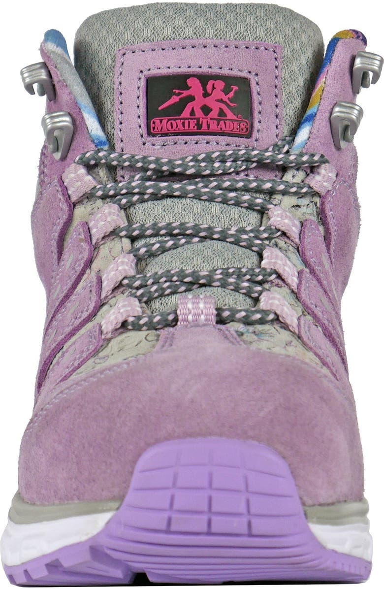 Moxie Trades Moxie Trisha Womens Composite Toe Work Shoe Purple, Alternate, color, Purple