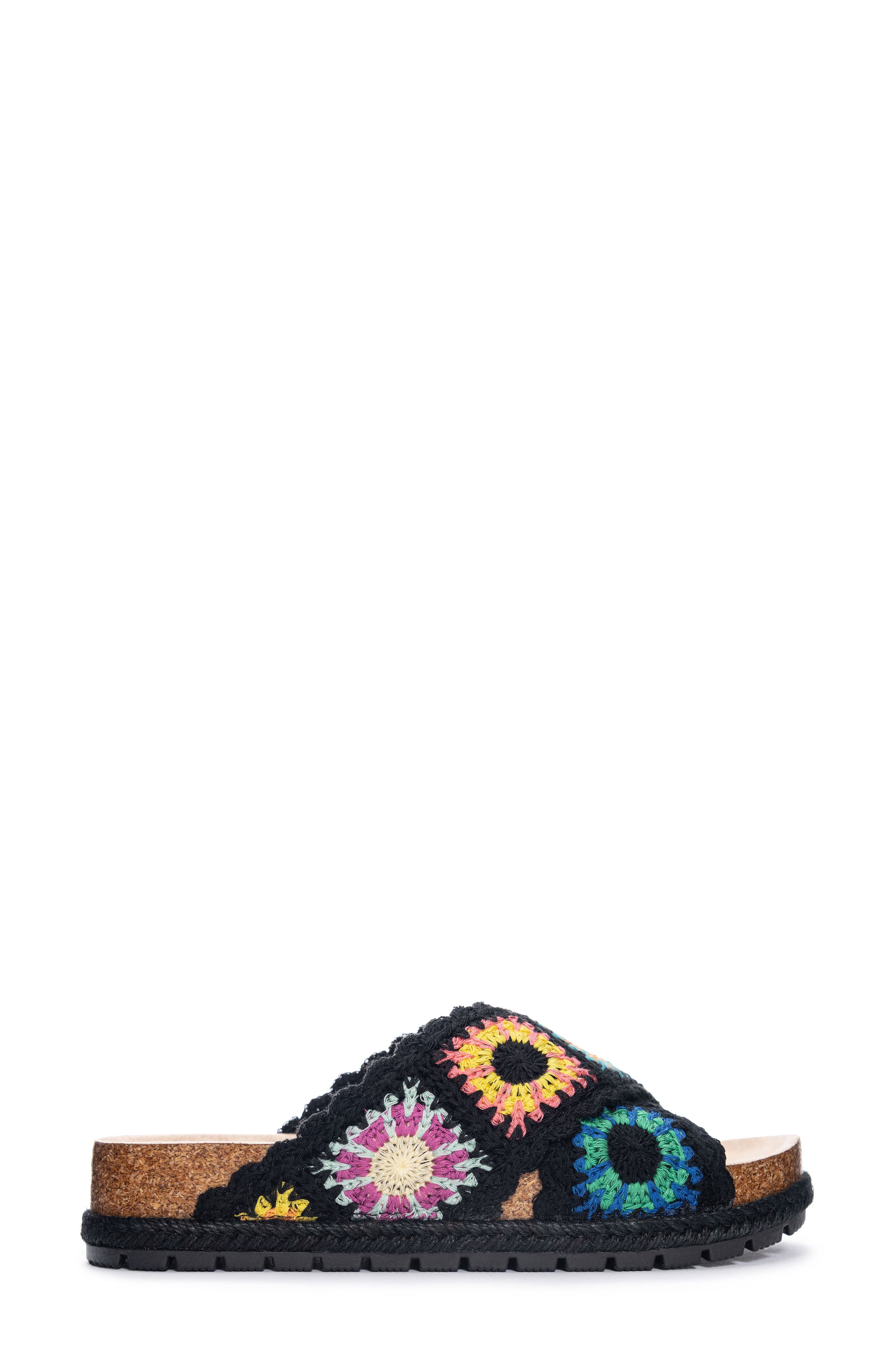 Dirty Laundry Tacoma Crochet Slide Sandal, Alternate, color, 