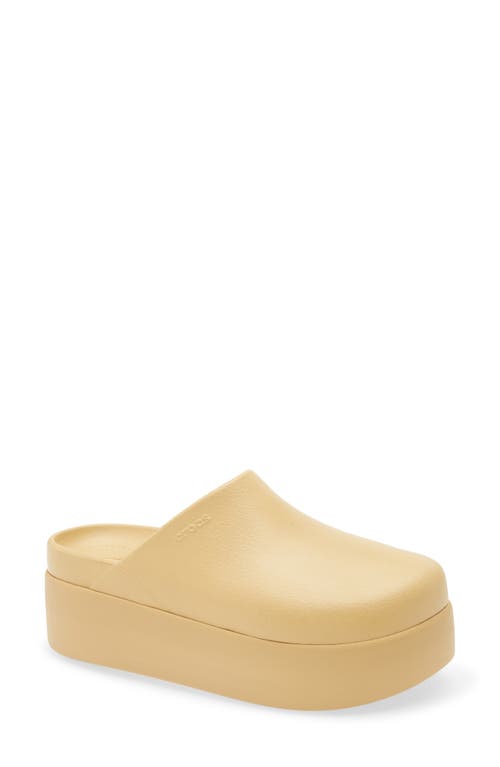 Crocs Dylan Platform Clog In White