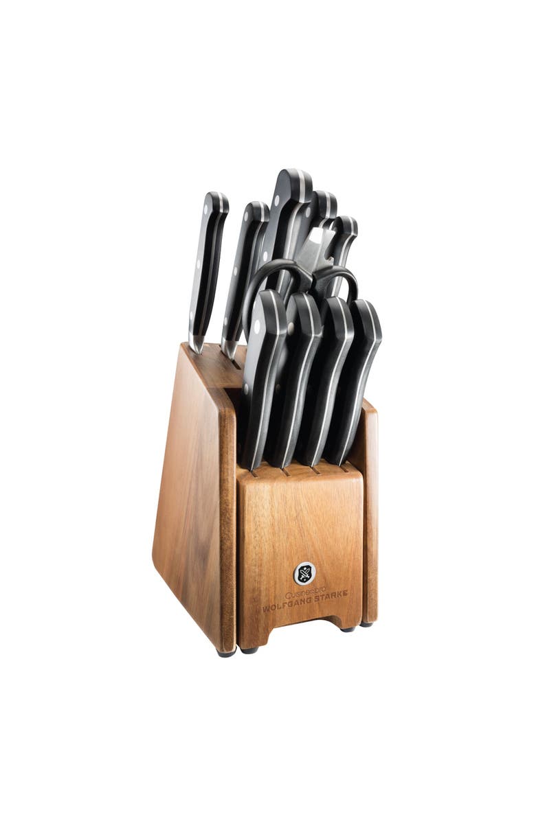 Cuisine::pro<sup>®</sup> WOLFGANG STARKE Kutchin 11-Piece Knife Block, Alternate, color, Black
