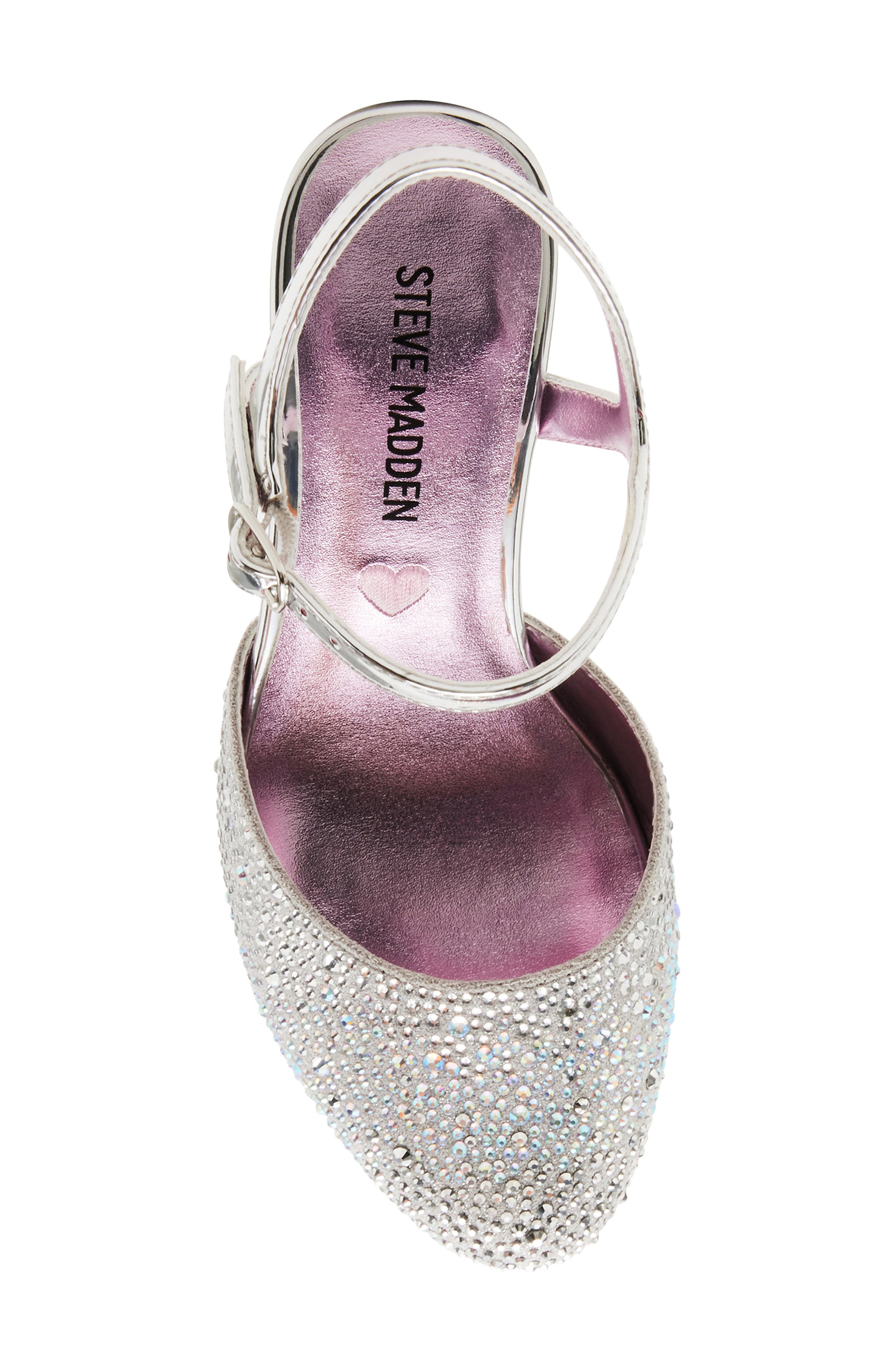 Steve Madden Kids' Jlauv Ankle Strap Pump, Alternate, color, 