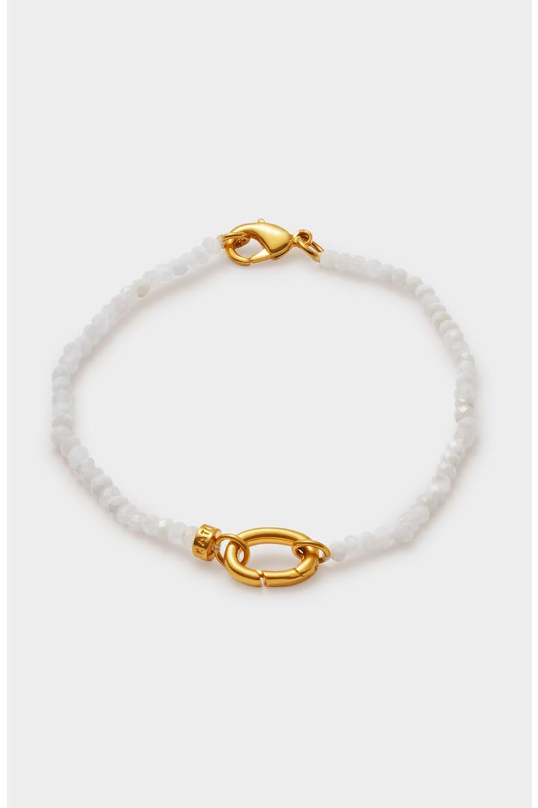 Moonstone Bracelet, Main, color, Gold