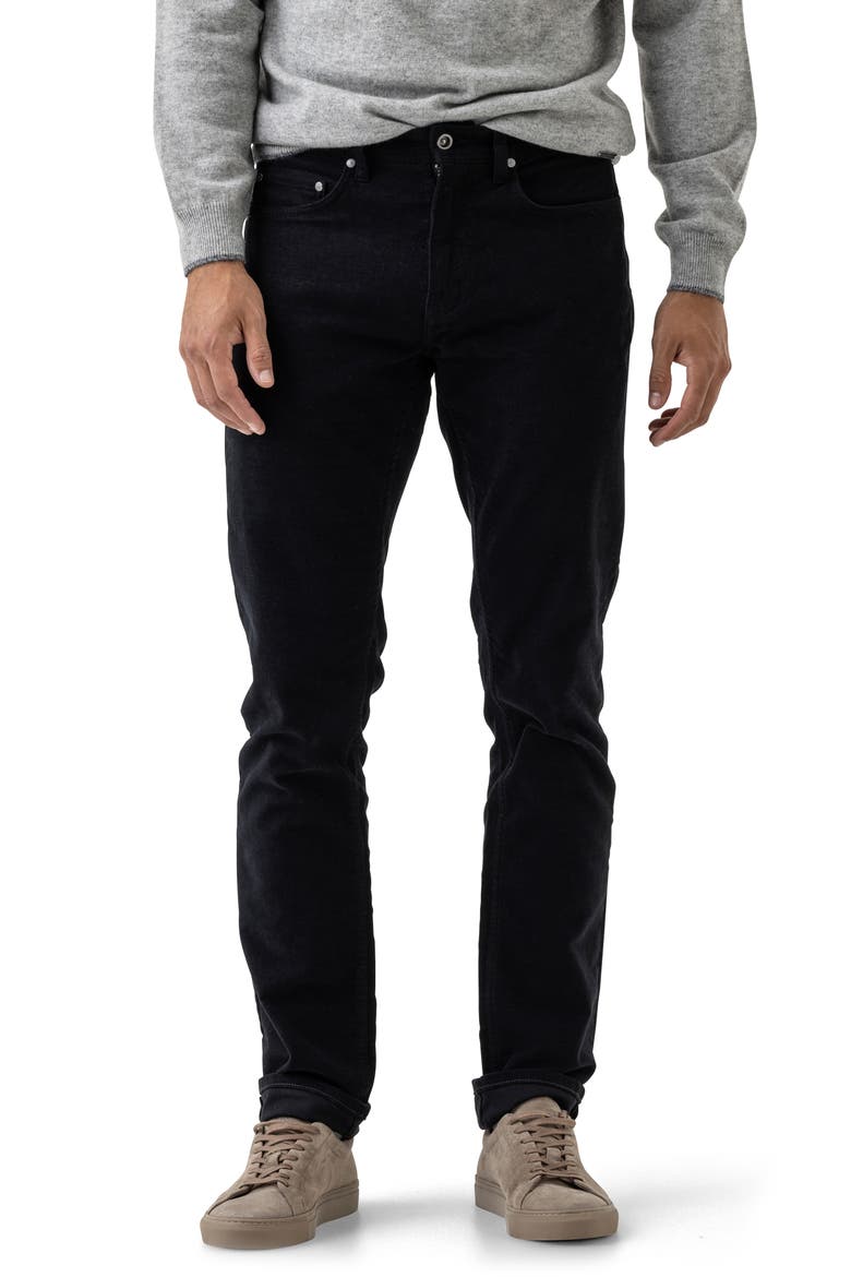 Albury Straight Leg Jeans, Main, color, NERO