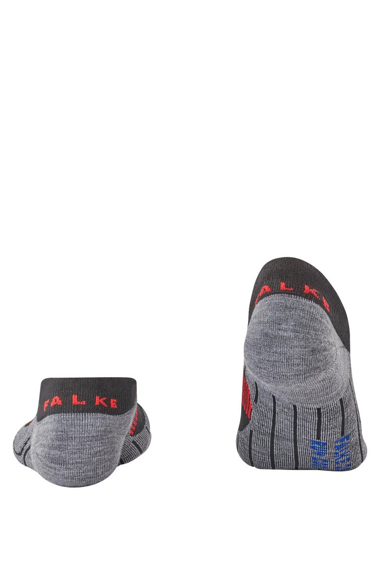RU4 Endurance Cool Invisible Running Socks, Alternate, color, Black