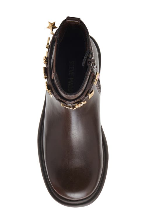 Steve Madden Kids' Jramira Bootie In Brown