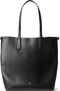 Polo Ralph Lauren Calfskin Leather Tote Bag