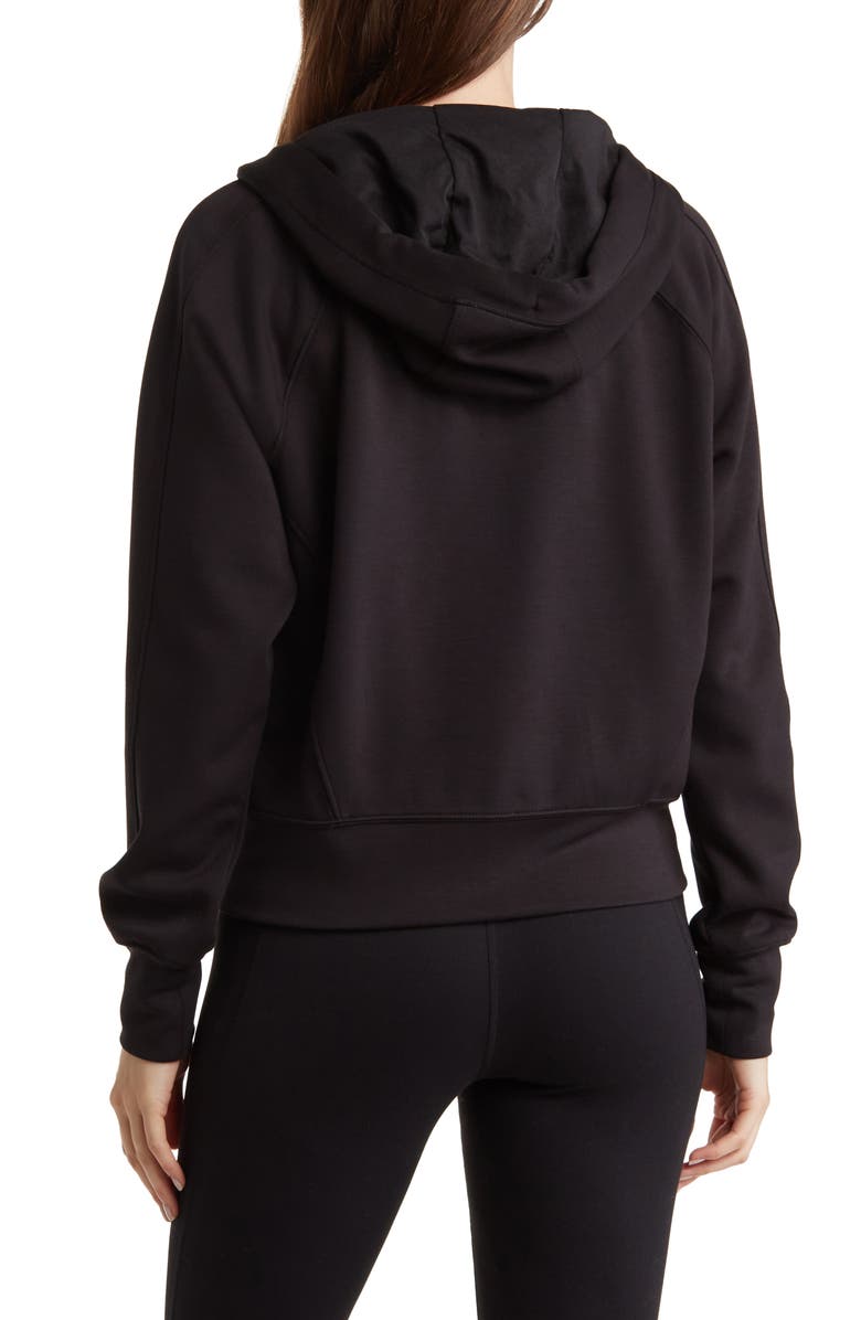 YOGALICIOUS Amy Hooded Scuba Jacket, Alternate, color, 