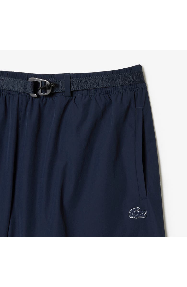 Lacoste Belted Swim Trunks, Alternate, color, 