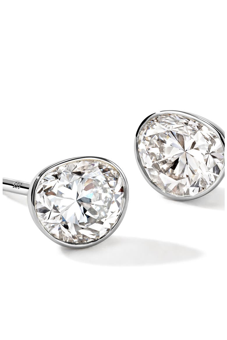 JH Lovestruck™ Stud Earrings, Sterling Silver, Lab-Grown Diamonds, 1.5TCW, Alternate, color, SILVER