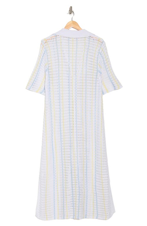 Nordstrom Rack Open Knit Button-up Cover-up Dress
