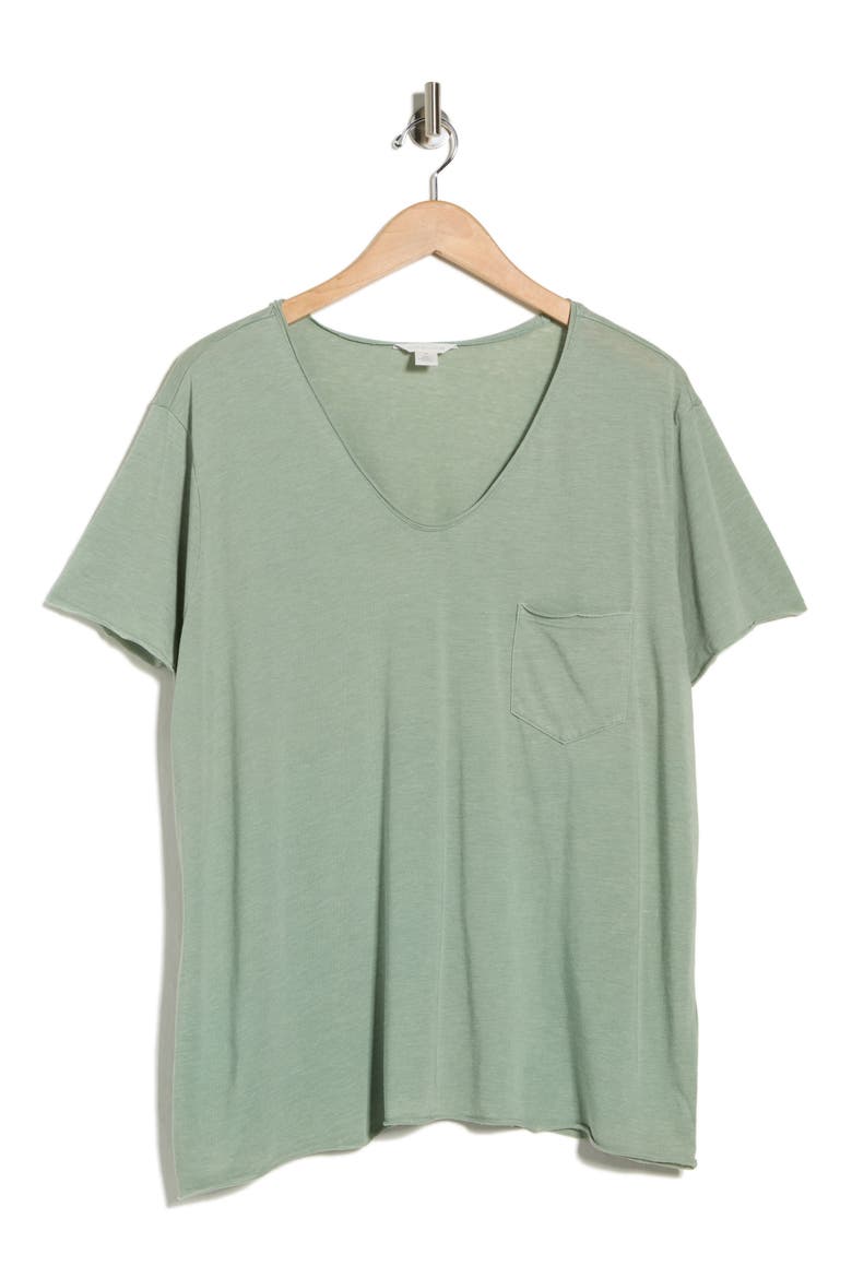 Rolled Burnout Top, Alternate, color, GREEN HEDGE