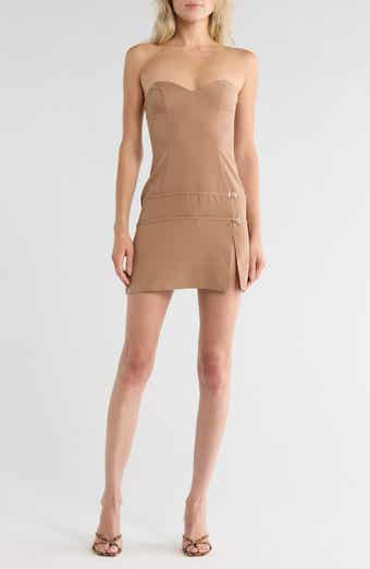 ASOS DESIGN Strapless Sweetheart Minidress