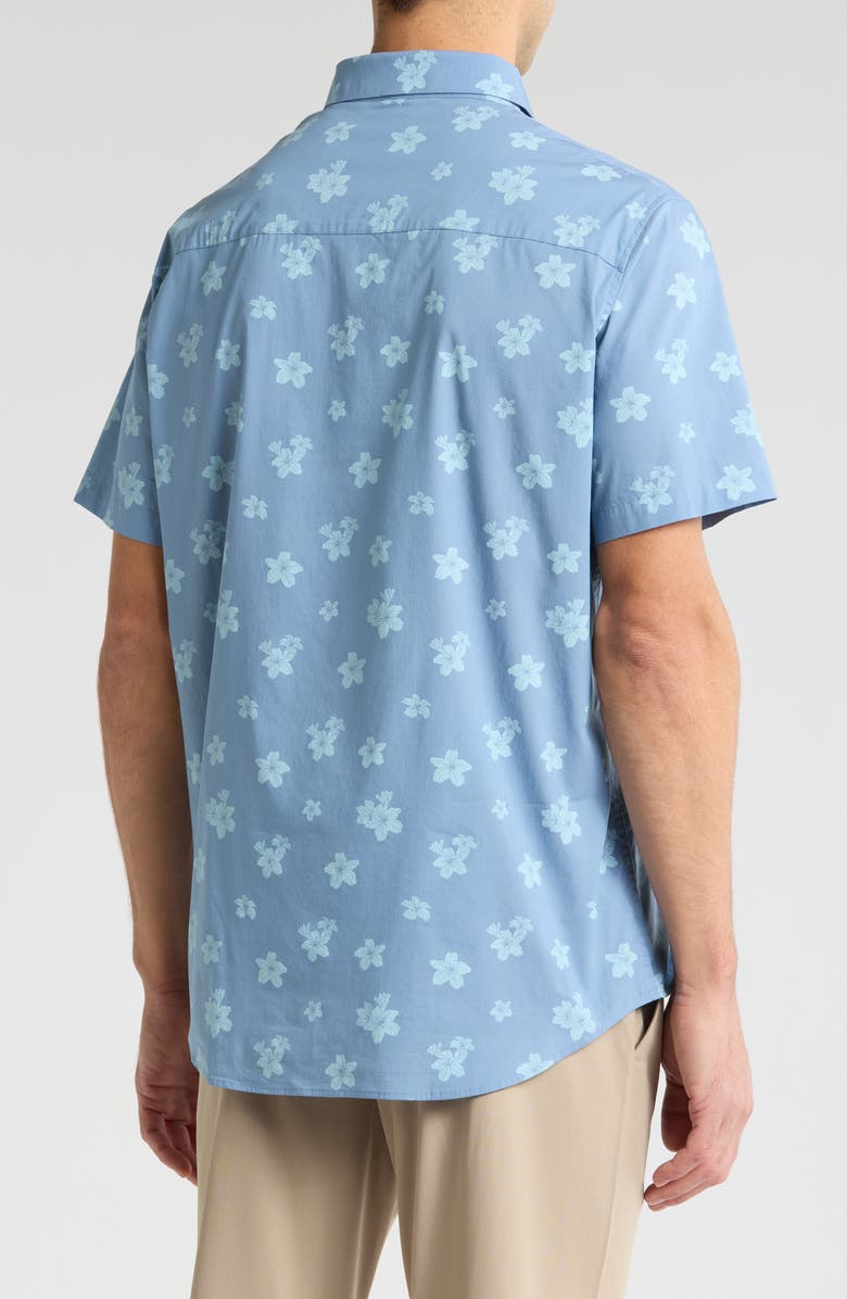 TravisMathew Dine and Drive Short Sleeve Button-Up Shirt, Alternate, color,