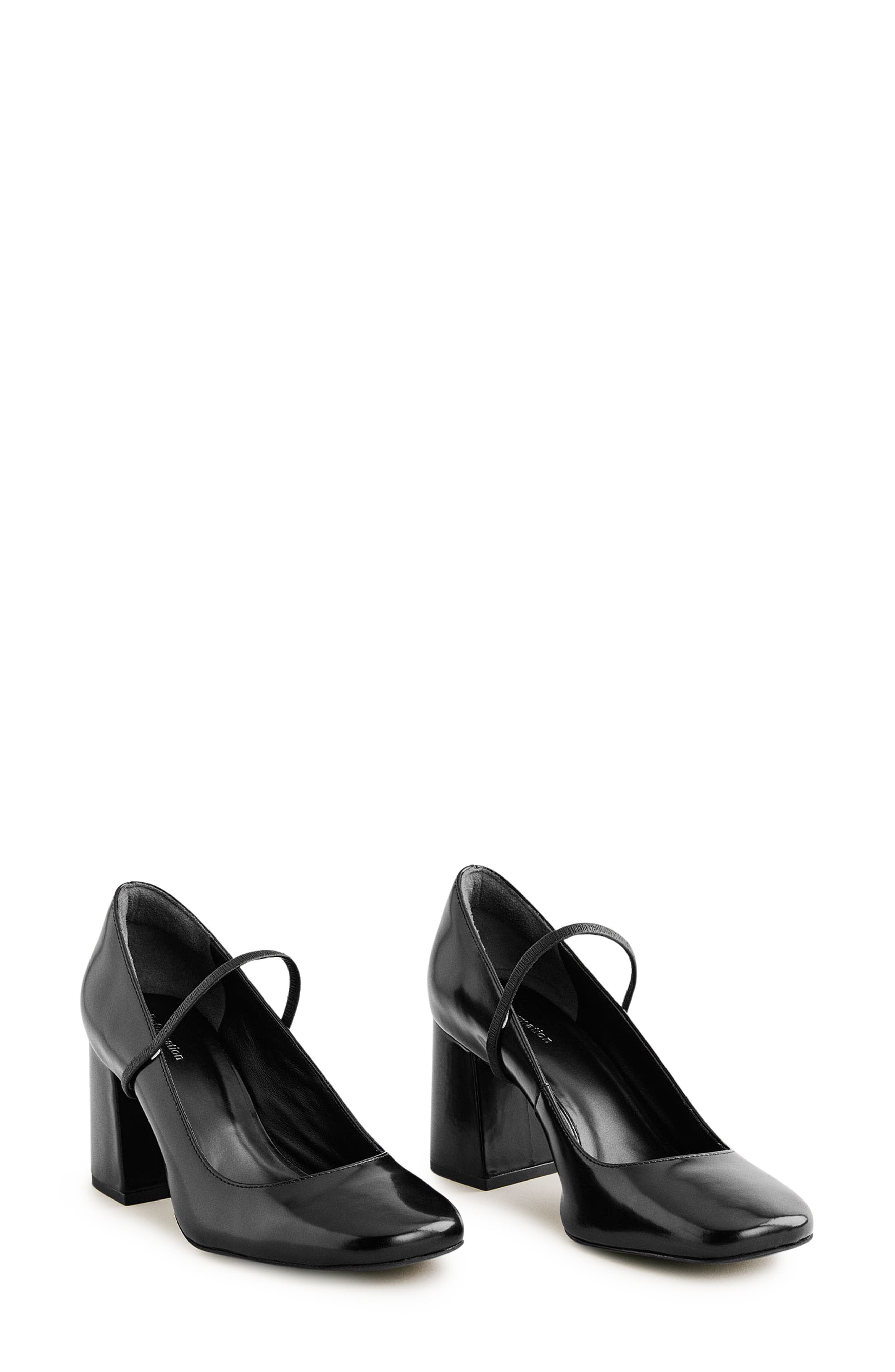 Reformation Natalie Block Heel Pump, Main, color, 