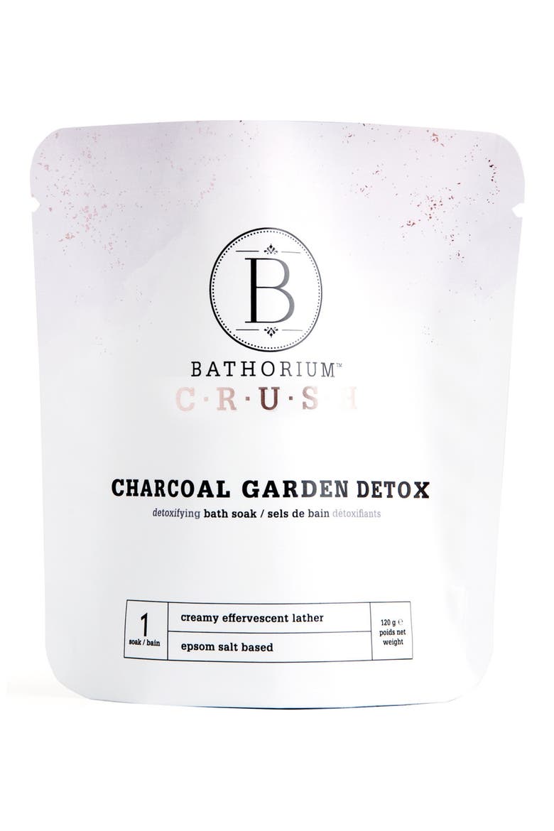 Charcoal Garden Detox Crush Bath Soak, Alternate, color, NO COLOR