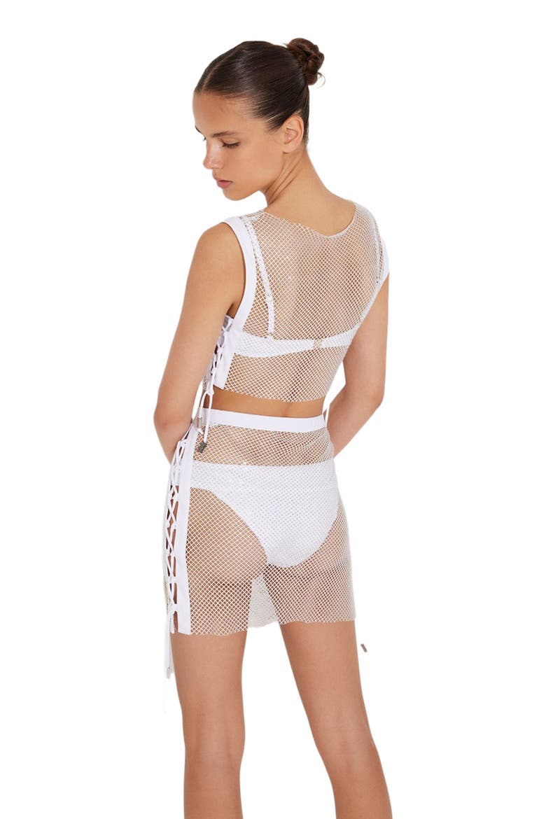 Alejandra Cover Up Resortwear, Alternate, color, White